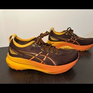 Asics Gel-Kayano 31 Running Shoes Limited Edition Coffee/Nova Orange Womans 10
